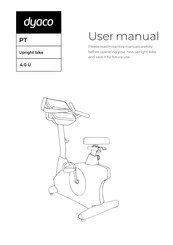 Dyaco PT 4.0 U User Manual