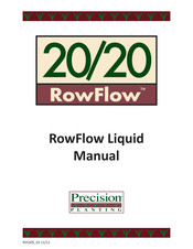 Precision Planting RowFlow 20/20 Manual