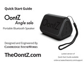 Cambridge SoundWorks Oontz Angle solo Quick Start Manual