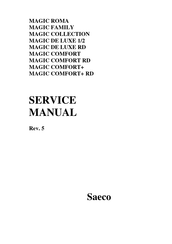 Saeco MAGIC ROMA Service Manual