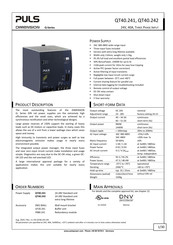 Puls DIMENSION Q Series Manual