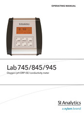 Xylem SI Analytics Lab 945 Operating Manual
