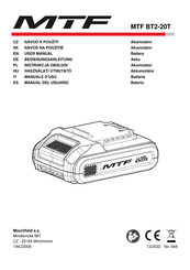 MTF BT2-20T User Manual