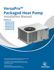 MrCool VersaPro MPH601H413B Installation Manual