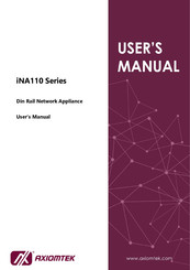 AXIOMTEK iNA110 Series User Manual