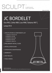 Sculpt JC BORDELET Linea 914 Install Manual