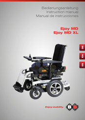 B+B Ejoy MD XL Instruction Manual