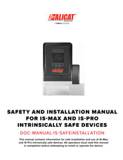Halma ALICAT IS-PRO Safety And Installation Manual