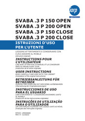 Iarp SVABA 3 P 150 CLOSE User Instructions