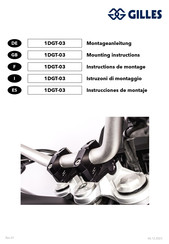 gilles.tooling 1DGT-03 Mounting Instructions