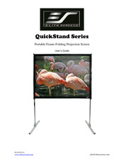 Elite Screens QuickStand Series User Manual
