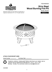 LF MASTER FORGE 52303 Manual