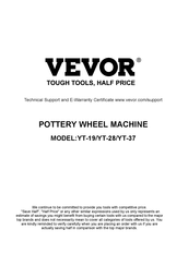 VEVOR YT-37 Manual