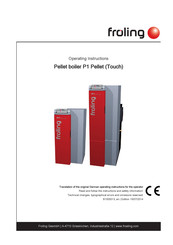 Fröling P1 Pellet Touch Operating Instructions Manual