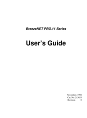 BreezeCOM WB-10D PRO.11 User Manual