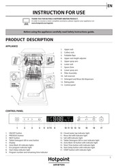 Hotpoint Ariston HSIP 4021 WFE Instructions For Use Manual