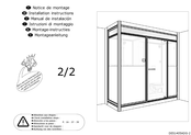 SFA SANIBROY Kinedo Modulo XL Installation Instructions Manual