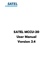 Satel MCCU-20 User Manual