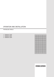 STIEBEL ELTRON TEGREON 220P Operation And Installation Manual