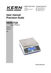 KERN TFCB 3K-4-A User Manual