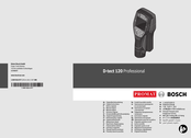 Bosch PROMAT Professional D-tect 120 Original Instructions Manual