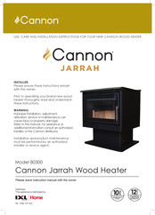 IXL Cannon Jarrah 80300 Instructions For The Use, Care And Installation