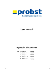 probst AL-43/SH-21-H-V User Manual