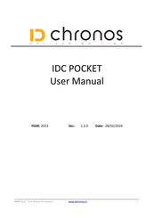 Chronos IDC POCKET User Manual
