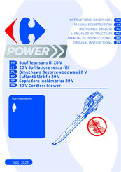 Carrefour POWER CCBL20V Original Instructions Manual