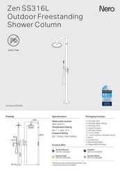Nero Zen SS316L Installation Instruction