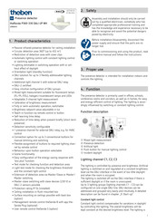 Theben theRonda P360-330 DALI UP WH Operating Instructions Manual