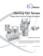 Quincy Compressor QVMS Operating Instructions Manual
