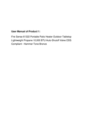 Fire Sense 61322 User Manual