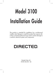 Directed 3100 Installation Manual