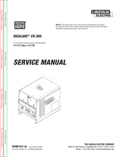 Lincoln Electric IDEALARC CV-305 Service Manual