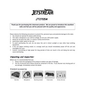 JETStream JT2705M Quick Start Manual