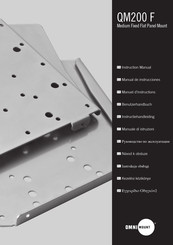Omnimount QM200 F Instruction Manual