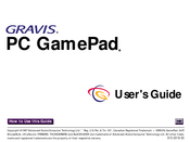 Gravis PC GamePad User Manual