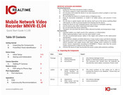 IC Realtime MNVR-EL04 Quick Start Manual