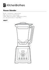 KitchenBrothers KB677 User Manual