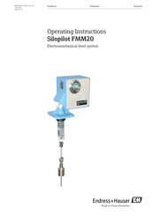 Endress+Hauser Silopilot FMM20 Operating Instructions Manual