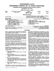 Stromberg-Carlson 515 Engineering Data