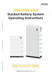 Austa LIH7.5KWH Operating Instructions Manual