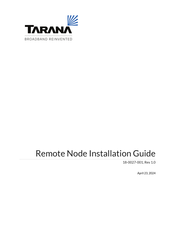Tarana G1-RN5ASI002 Installation Manual
