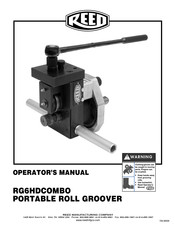 REED RG6HDCOMBO Operator's Manual