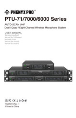 PHENYX PRO PTU-71 Series User Manual