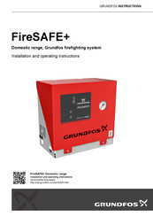 Grundfos FireSAFE+ CM 5-5 Installation And Operating Instructions Manual