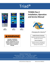 American Changer Triad TC500A Flex-2 Installation, Operation And Service Manual