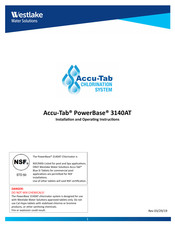 Westlake Axiall Accu-Tab PowerBase 3140AT Installation And Operating Instructions Manual