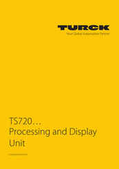 turck TS720 Series Instructions For Use Manual